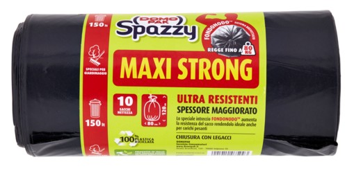 SACC.NETT.DOMOPAK MAXISTRONG 80X120 TRASP.LT.150
