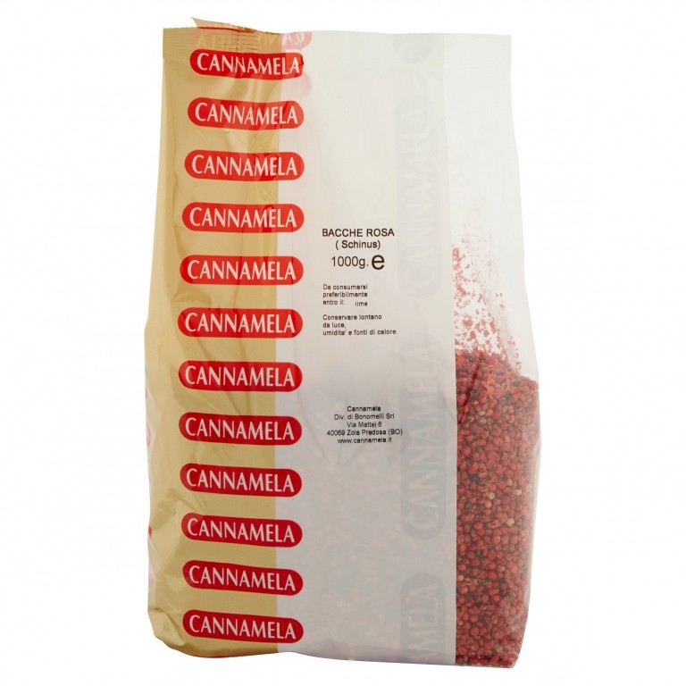 CANNAMELA BACCHE ROSA DISIDRATATE KG.1