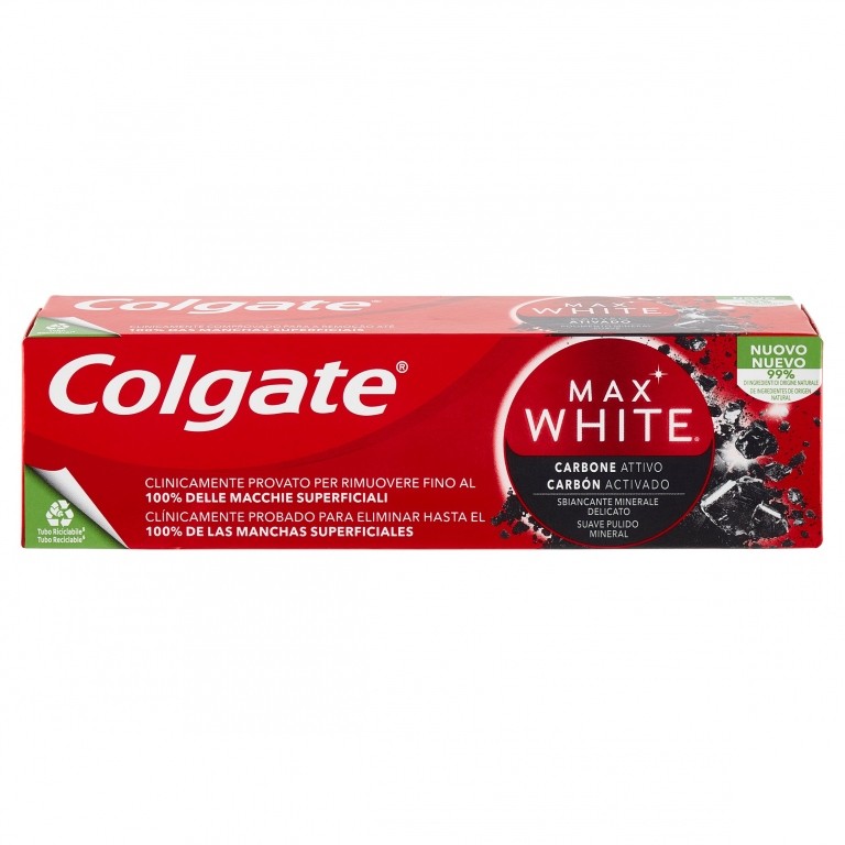 DENT.COLGATE MAX CARBONI ATTIVI ML.75