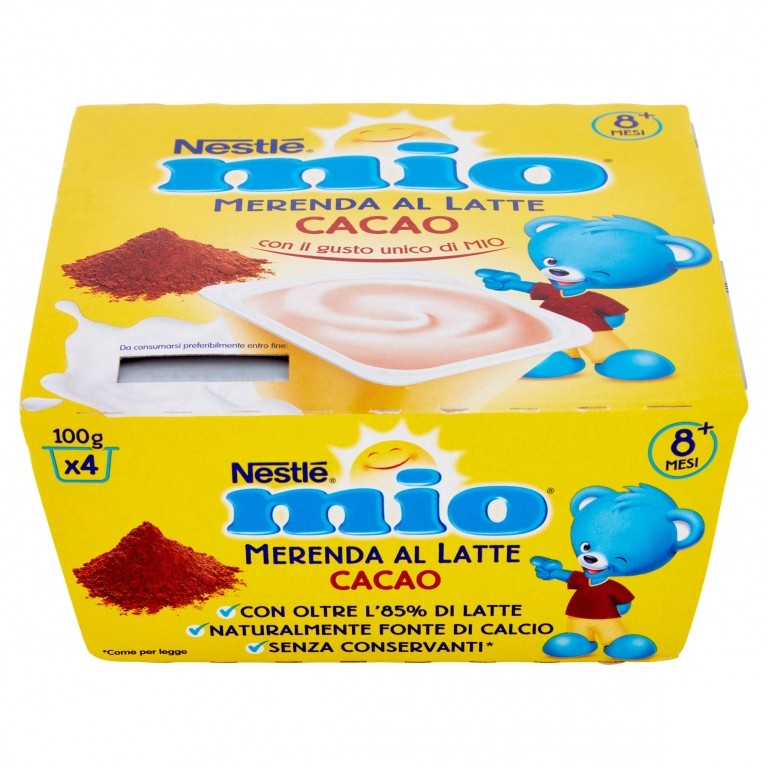 NESTLE MIO MERENDA CACAO GR100X4