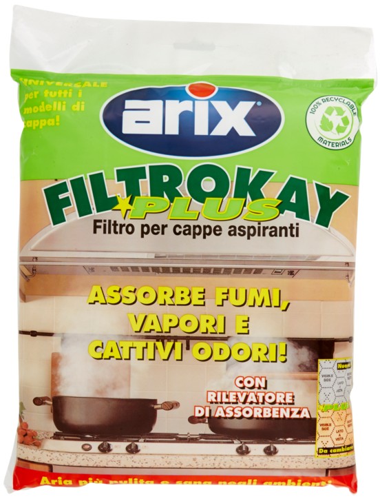 ARIX FILTRO OK PLUS PER CAPPA 50X57 A.202