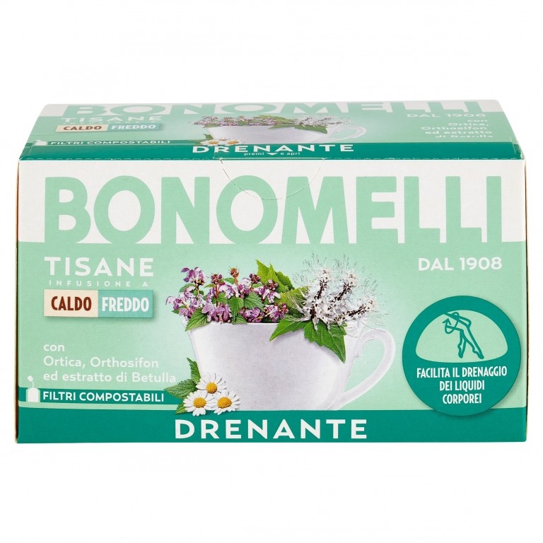 TISANA BONOMELLI DRENANTE 16 FILTRI