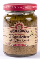 DELIZIE CALAB.BRUSCHETTONE OLIVE VERDI GR90