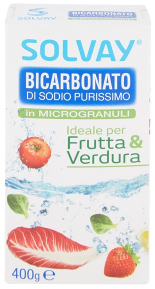 BICARBONATO SOLVAY MICROGRANULI GR.400