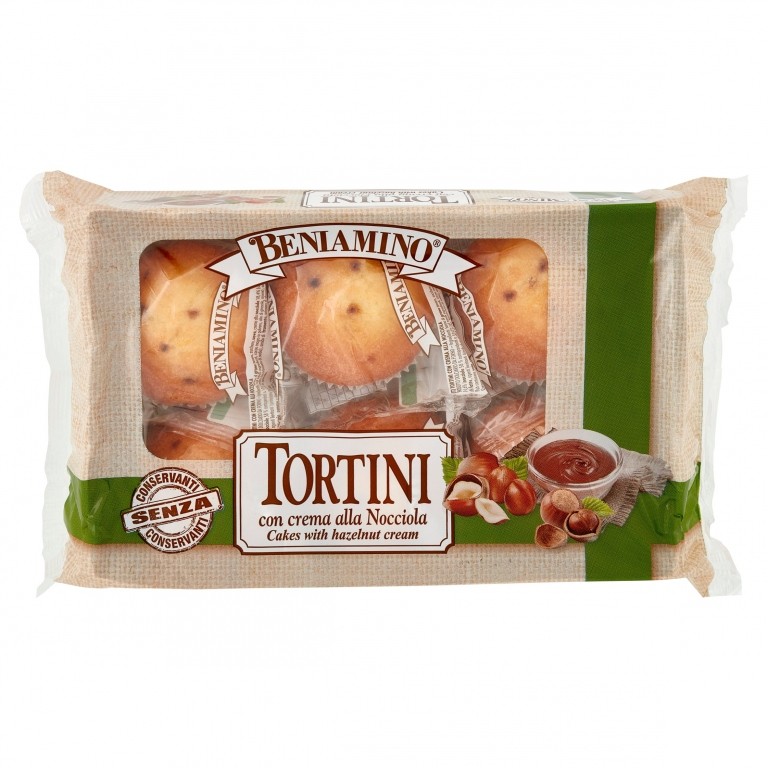 TORTINI BENIAMINO CREMA NOCC.GR.250