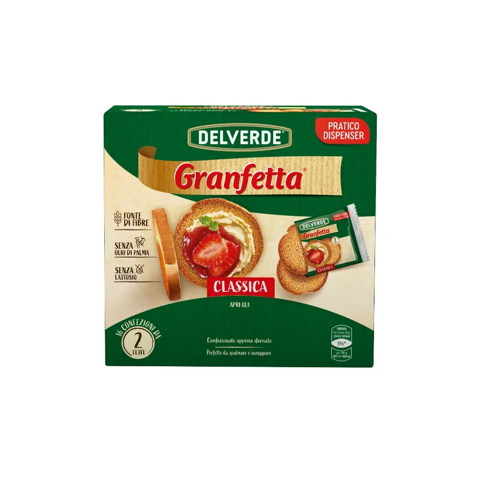 FETTE BISC.DELVERDE DORATE MONOPORZ.GR240