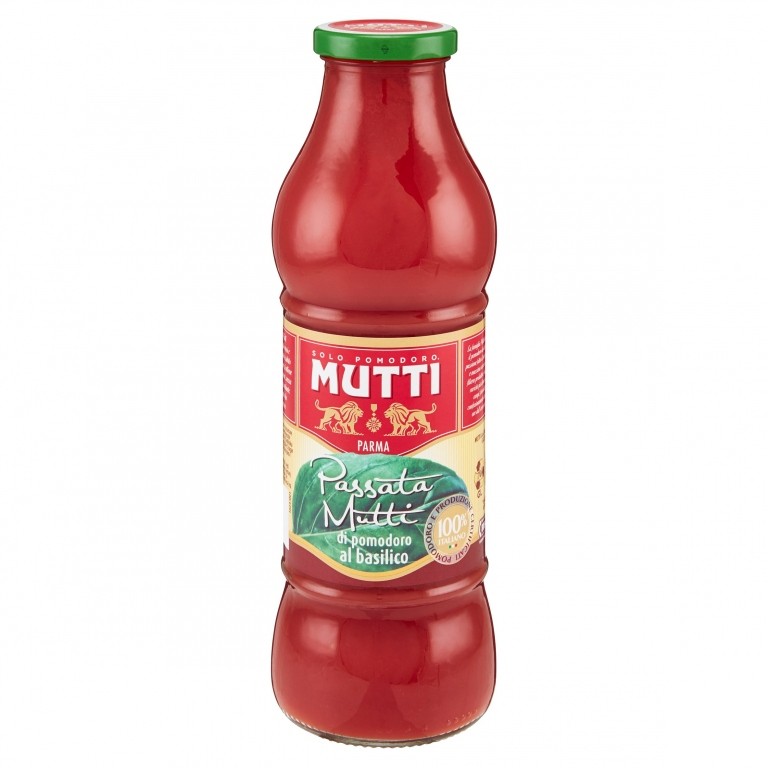 PASSATA MUTTI AL BASILICO GR.700