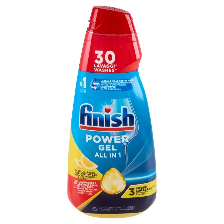 FINISH POWER GEL LIMONE TUTTO IN1 ML.600