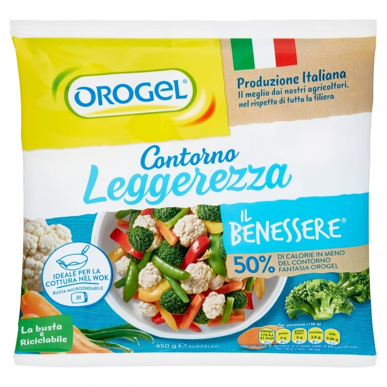 CONTORNO LEGGEREZZA OROGEL GR.450