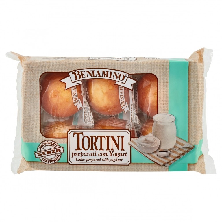 TORTINI BENIAMINO CON YOGURT GR.216