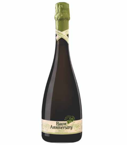 SPUMANTE BOSCA B.ANNIVERSARY SECCO BIO CL.75