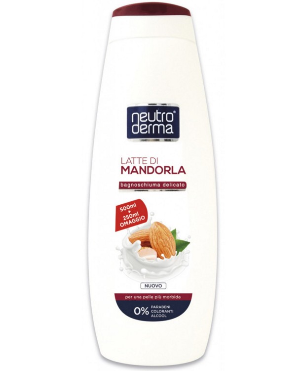 BAGNOSCH.NEUTRODERMA LATTE DI MANDORLA ML.750