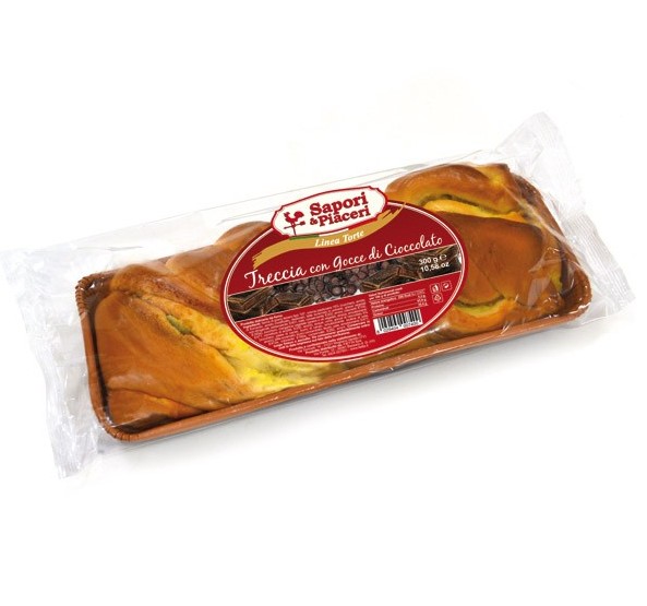 TRECCIA ZAGHIS CREMA E GOCCE CIOCC.GR.300