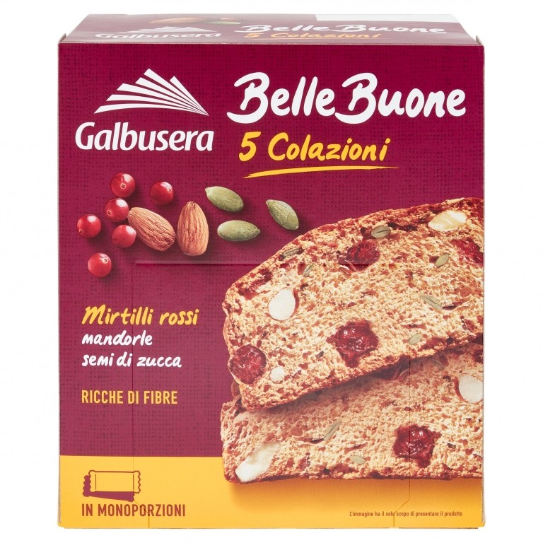 FETTE GALBUSERA BELLEBUONE SPESSE MIRTILLI GR.200