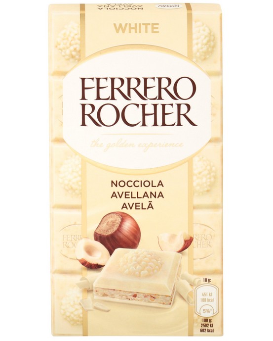 FERRERO ROCHER TAV.BIANCO/NOCCIOLA G90