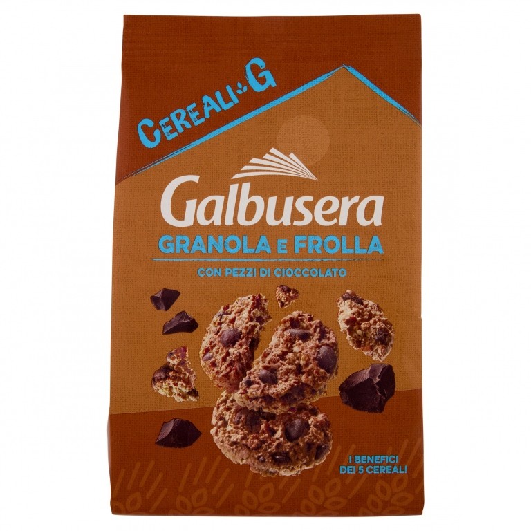 BISC.GALBUSERA CEREALI G GRANOLA&CIOCC.GR300