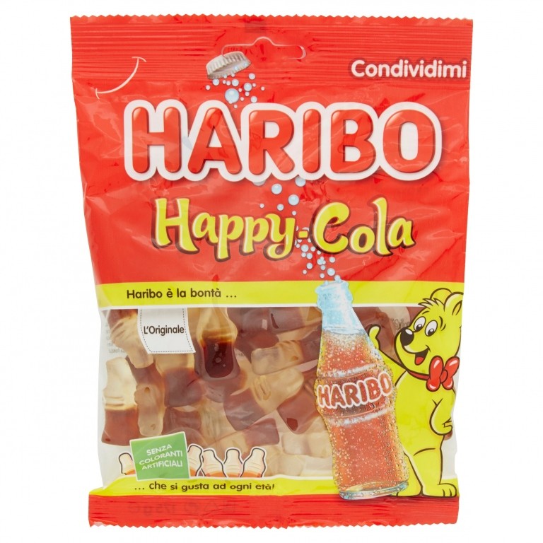 CARAMELLE HARIBO HAPPY COLA GR.175