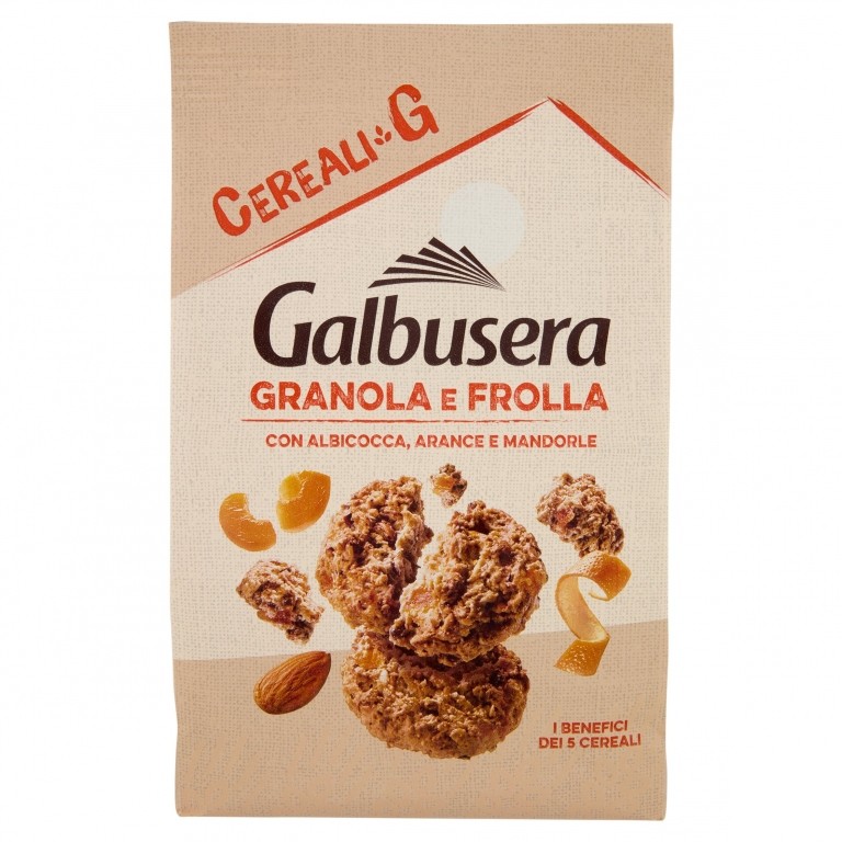 BISC.GALBUSERA CEREALI G GRANOLA&FRUTTA GR300