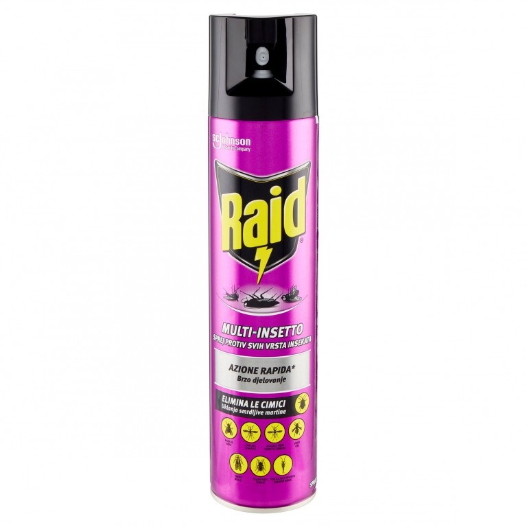 RAID SPRAY MULTI INSETTO ML.400 NEW