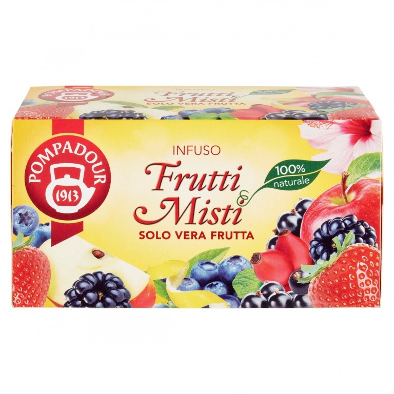 INFUSO POMPADOUR FRUTTI MISTI 20 FILTRI