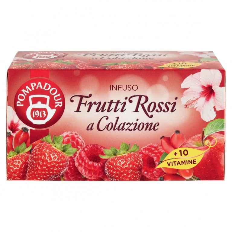 INFUSO POMPADOUR FRUTTI R.COLAZIONE 20 FILTRI