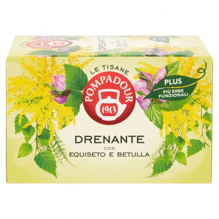 TISANA POMPADOUR DRENANTE 18 FILTRI