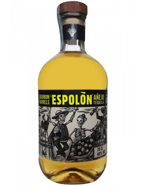 TEQUILA ESPOLON ANEJO BOURBON CL.70
