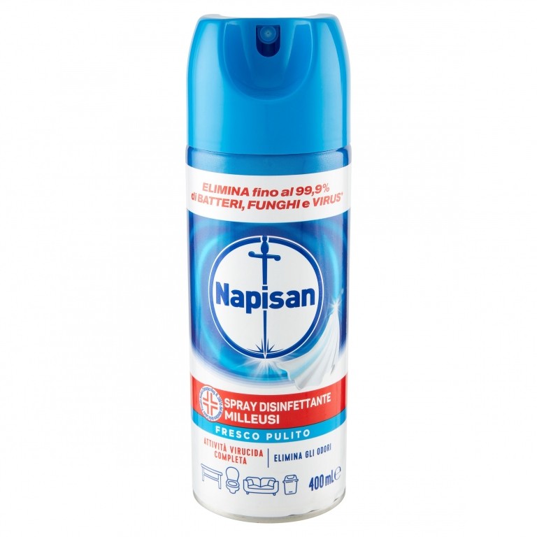 NAPISAN SPRAY DISINFETTANTE MILLEUSI F.PULITO 400M