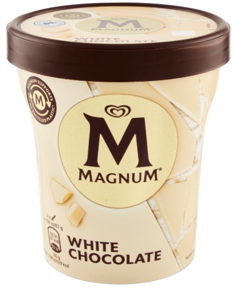 ALGIDA MAGNUM POT WHITE G297