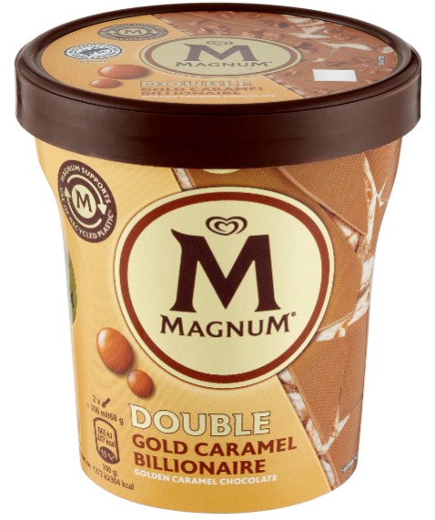 ALGIDA MAGNUM POT DOUBLE GOLD BILLIONAIRE G303