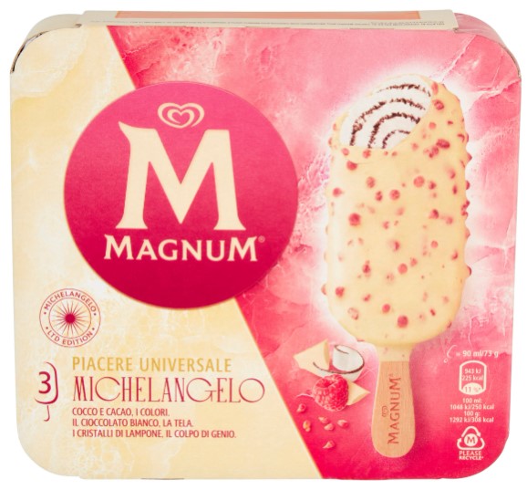 MAGNUM MICHELANGELO ALGIDA X3