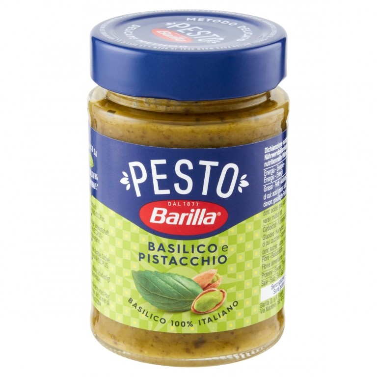 PESTO BASILICO PISTACCHIO BARILLA GR.190