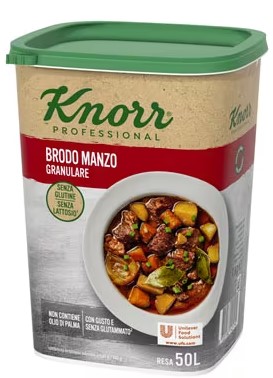 KNORR BRODO DI MANZO GLUTEN FREE