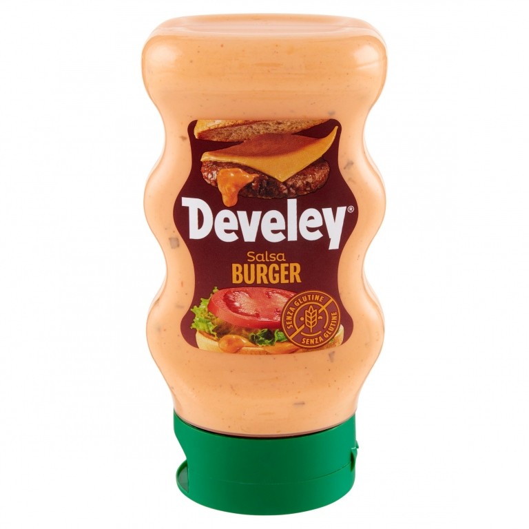 SALSA DEVELEY BURGER ML250 SQUEEZE