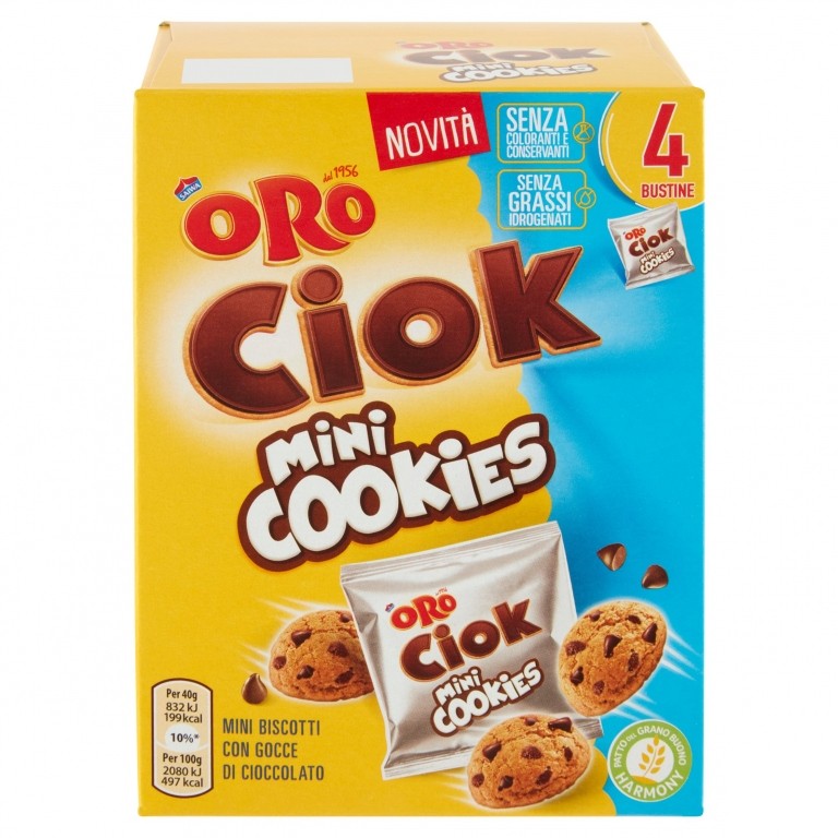 ORO CIOK MINI COOKIES GR160