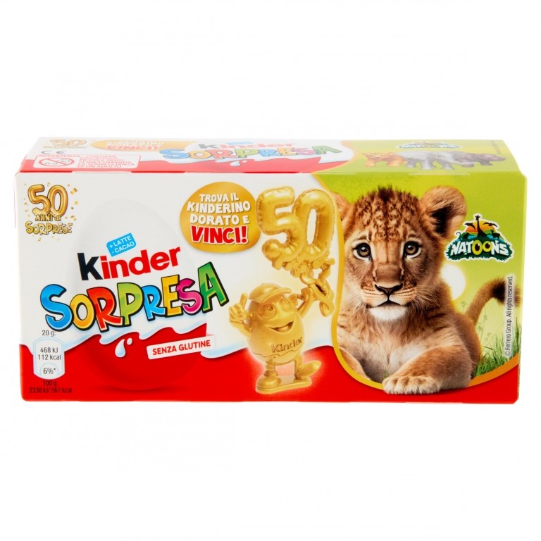 FERRERO KINDER SORPRESA T3X32 LUI