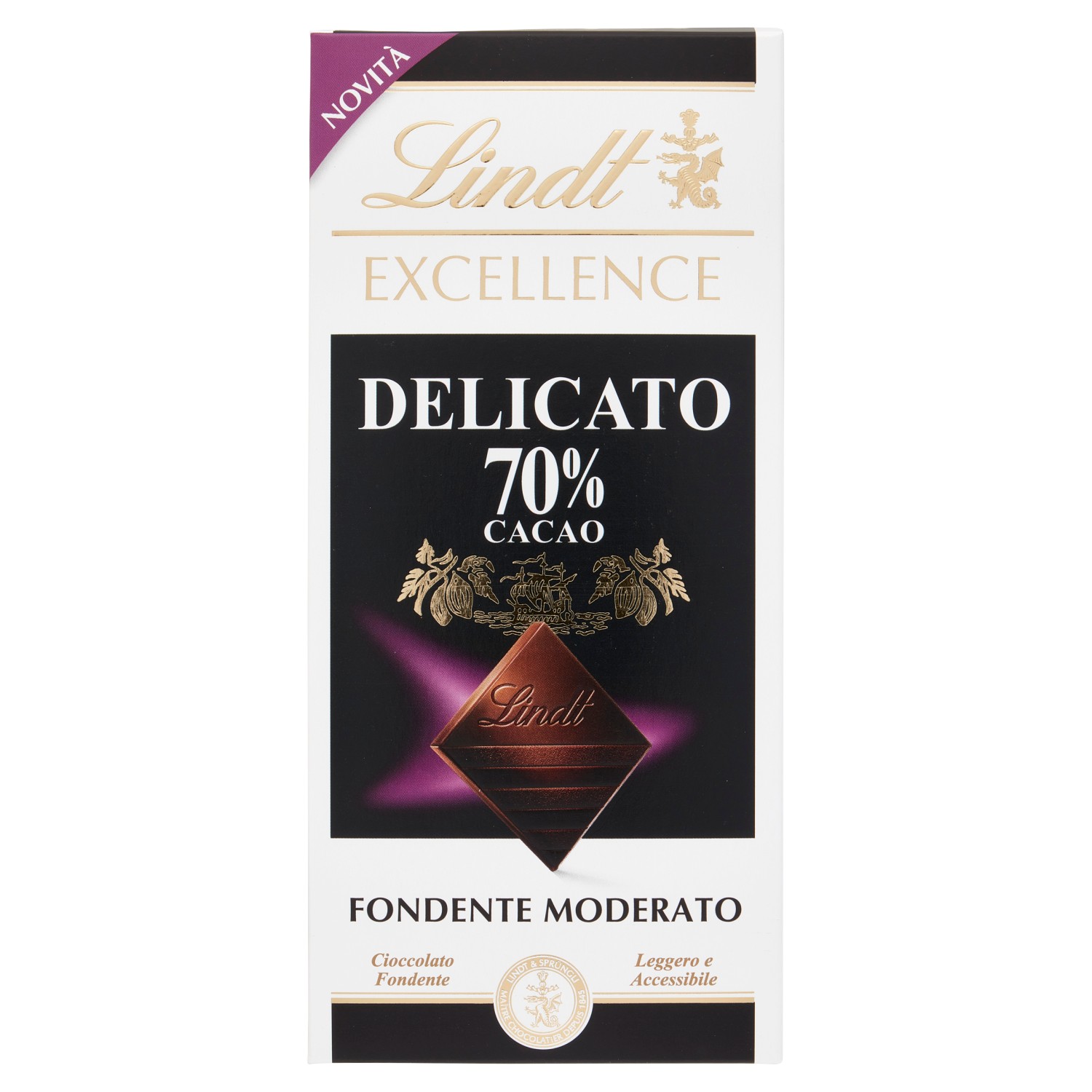 LINDT TAV.EXCELLENCE 70% FONDENTE DELICATO G100