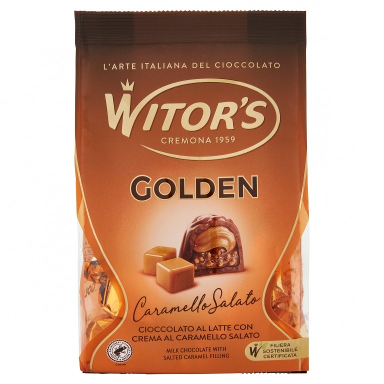 WITOR'S PRALINE GOLDEN CARAMELLO SAL.GR.200 BS