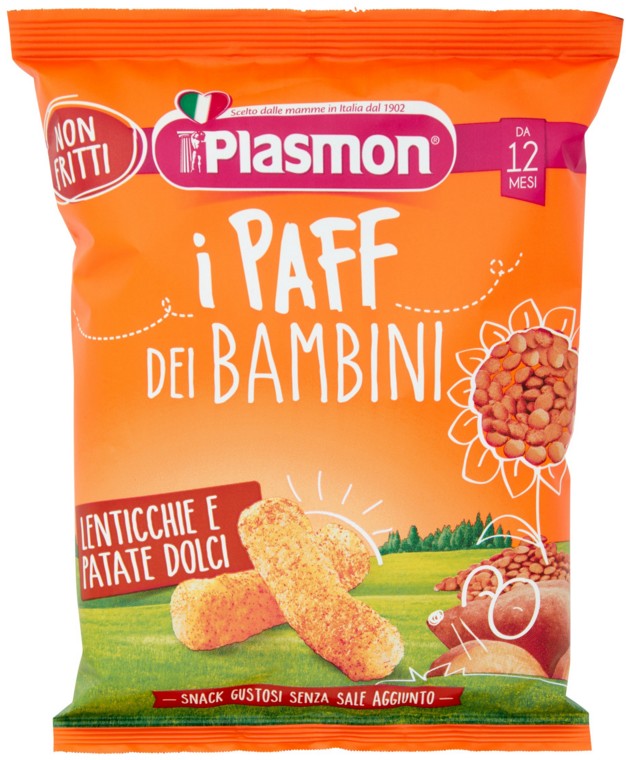 PAFF LENTICCHIE E PATATE DOLCI GR.15