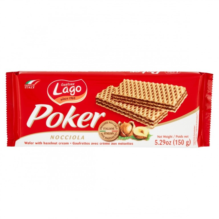 WAFER LAGO GR.150 NOCCIOLA