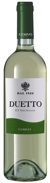 VINO CORVO DUETTO B.CO TERRE SIC.IGT CL75