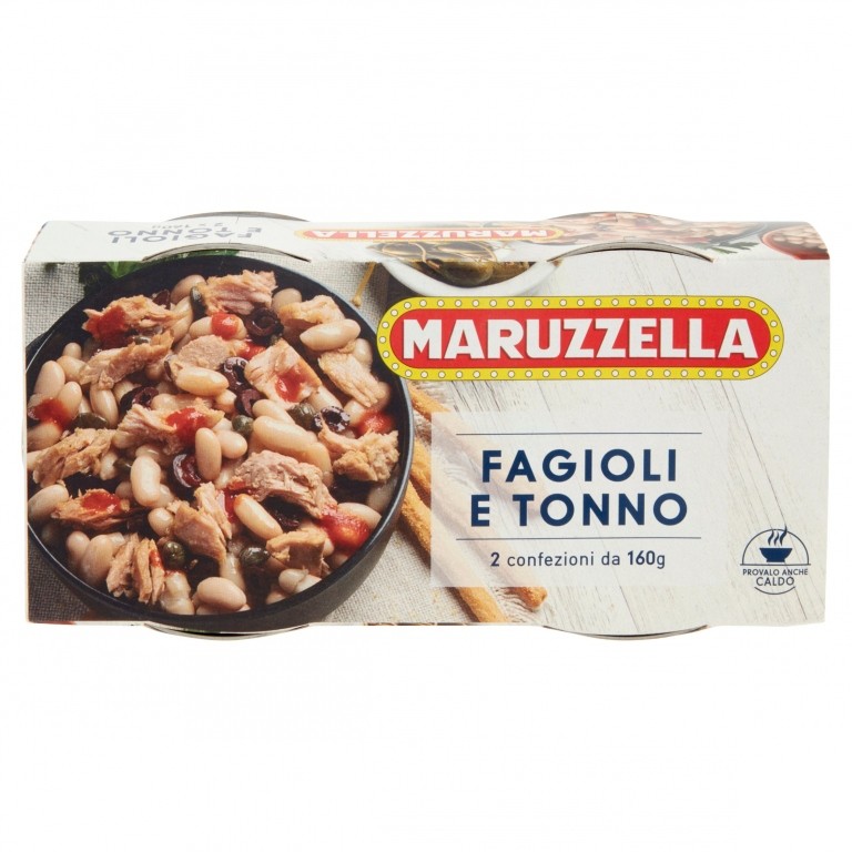 FAGIOLI E TONNO MARUZZELLA GR.160X2