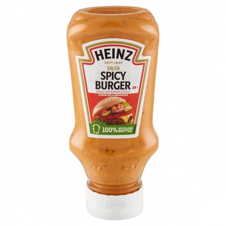 SALSA SPICY BURGER TOPDOWN GR.220