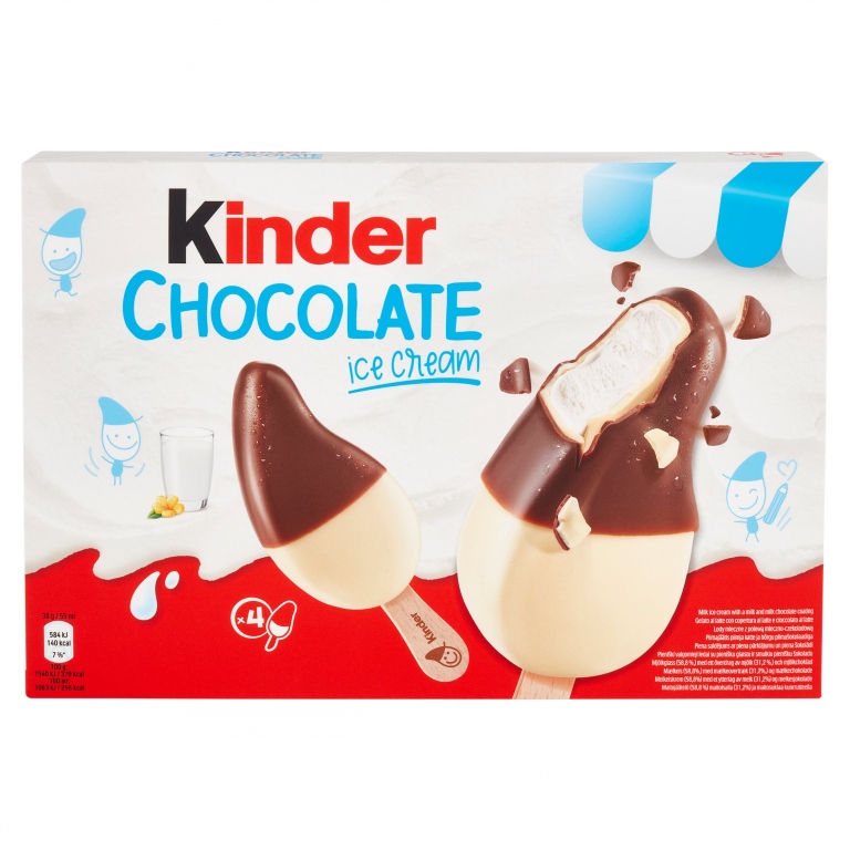 GELATO KINDER CIOCCOLATO T4X9 GR.152