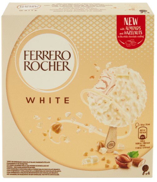 GELATO FERRERO ROCHER WHITE T1X4 GR.200
