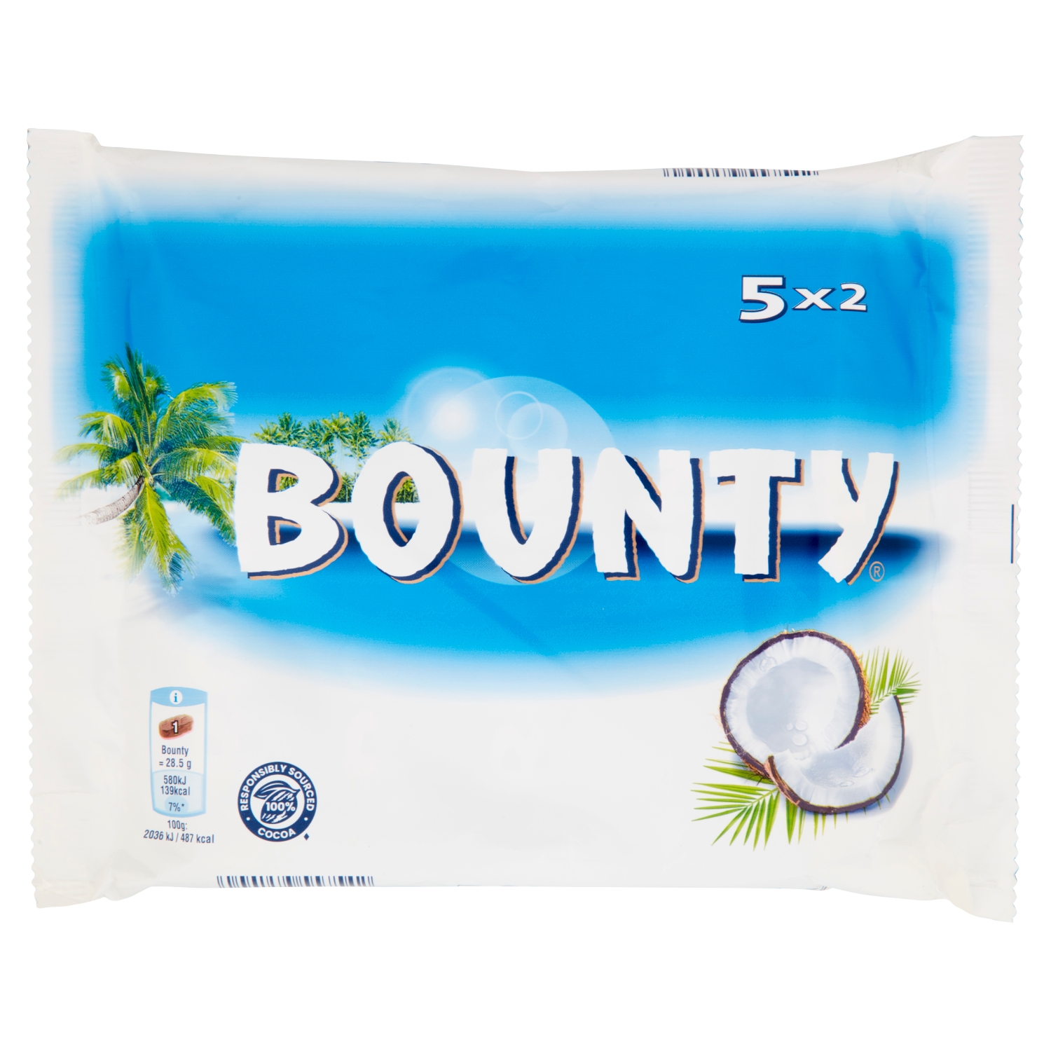 BOUNTY MULTIPACK X5 GR.285