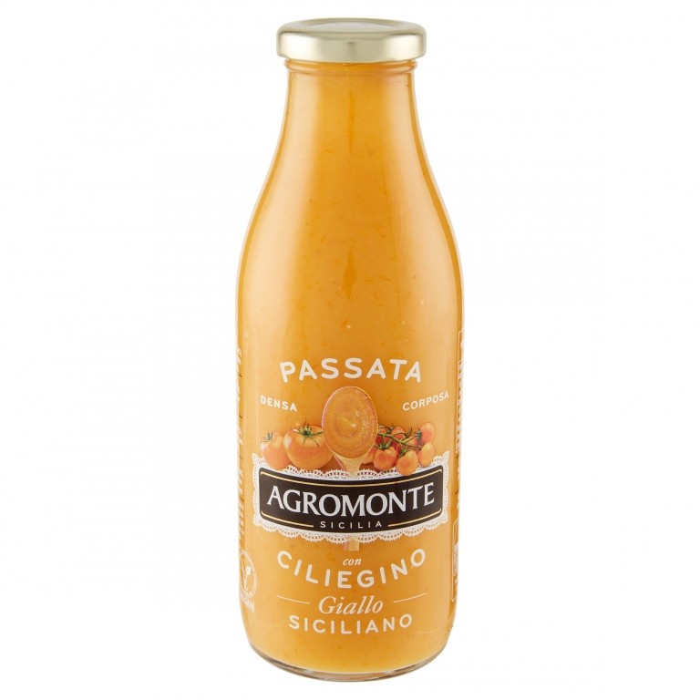 PASSATA AGROMONTE CILIEGINO GIALLO ML550