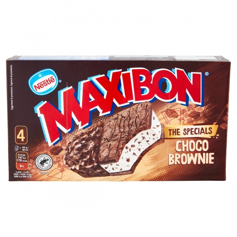 MAXIBON CHOCO BROWNIE NESTLE'X4