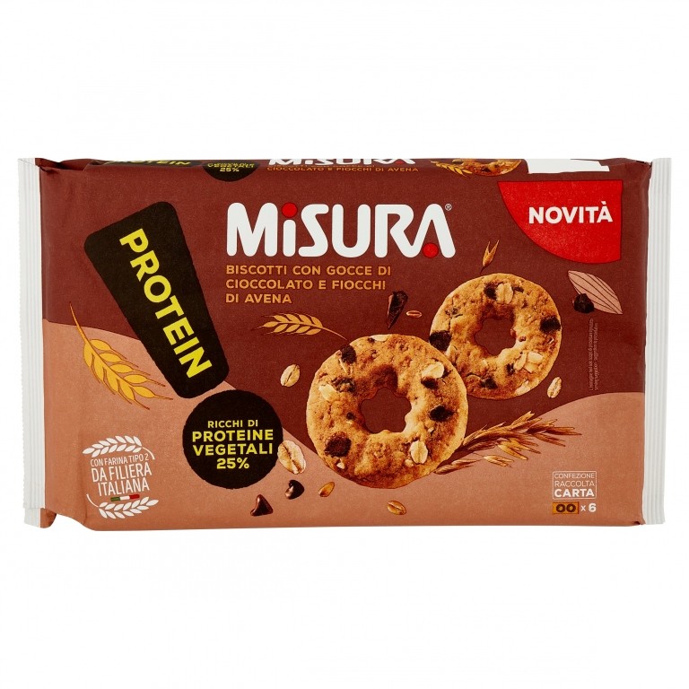 BISC.MISURA PROTEIN GOCCE CIOCC.GR.260