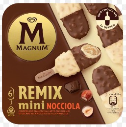 MAGNUM MINI REMIX NOCCIOLA X6
